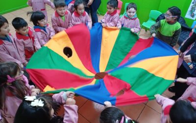 Celebrando el día del juego.